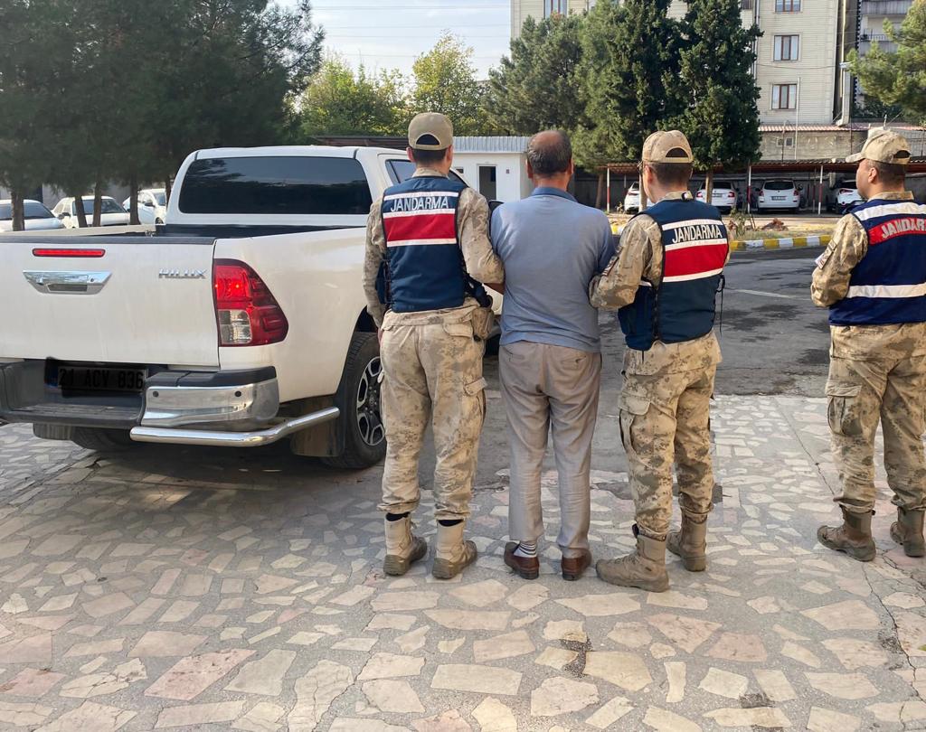 (7) Ayrı Suç Dosyası Bulunan Şahıs, Kocaköy İlçe Jandarma Komutanlığı Ekipleri Tarafından Yakalandı